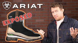 ARIAT WORKHOG Review [CUT IN HALF] The Best Ariat Work Boot?