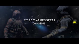 My Editing Progress 2014-2016