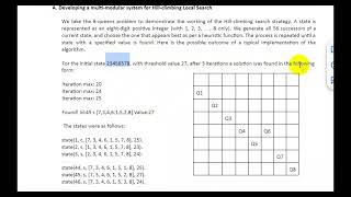 Hill Climbing Local Search in Artificial Intelligence  ✨ tutorial in bangla | 8 Queen's puzzle #ai