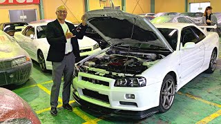 Story of Chong and his pursuit of finding cleanest GTR R34 in Japan