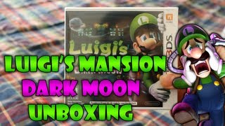 Luigi's Mansion: Dark Moon Unboxing (ENGLISH/US Version)