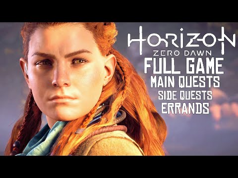 Horizon: Zero Dawn + DLC - FULL GAME - (Main, Side and Errand Quests) - PS5 60FPS - No Commentary