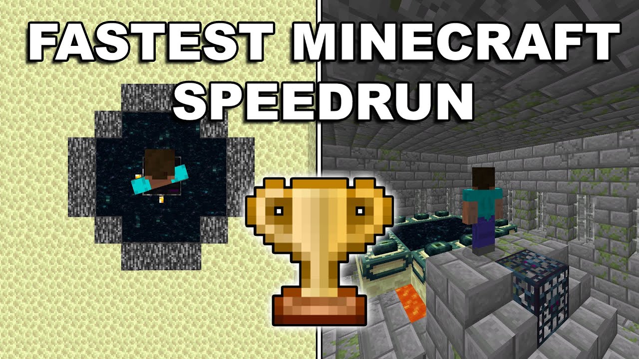 Speedrunning Minecraft! (Jogar Minecraft em andamento rápido!)