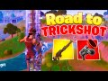 How we HIT the MOST *INSANE* and *DISTANT* Fortnite Trickshots (Road To A Trickshot #4)