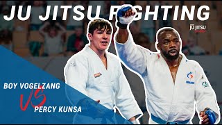 Men Fighting | Percy Kunsa vs Boy Vogelzang - Ju Jitsu World Championship 2019