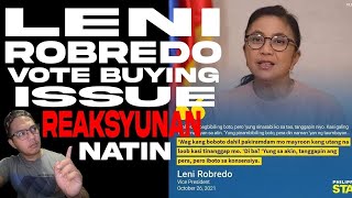 LENI ROBREDO VOTE BUYING TANGGAPIN ANG PERA IBA ANG IBOTO AT LAWYERS FOR LENI