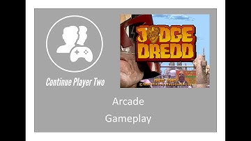 Judge Dredd Prototype | Arcade Playthrough | Midway 1993 | Continue Player 2