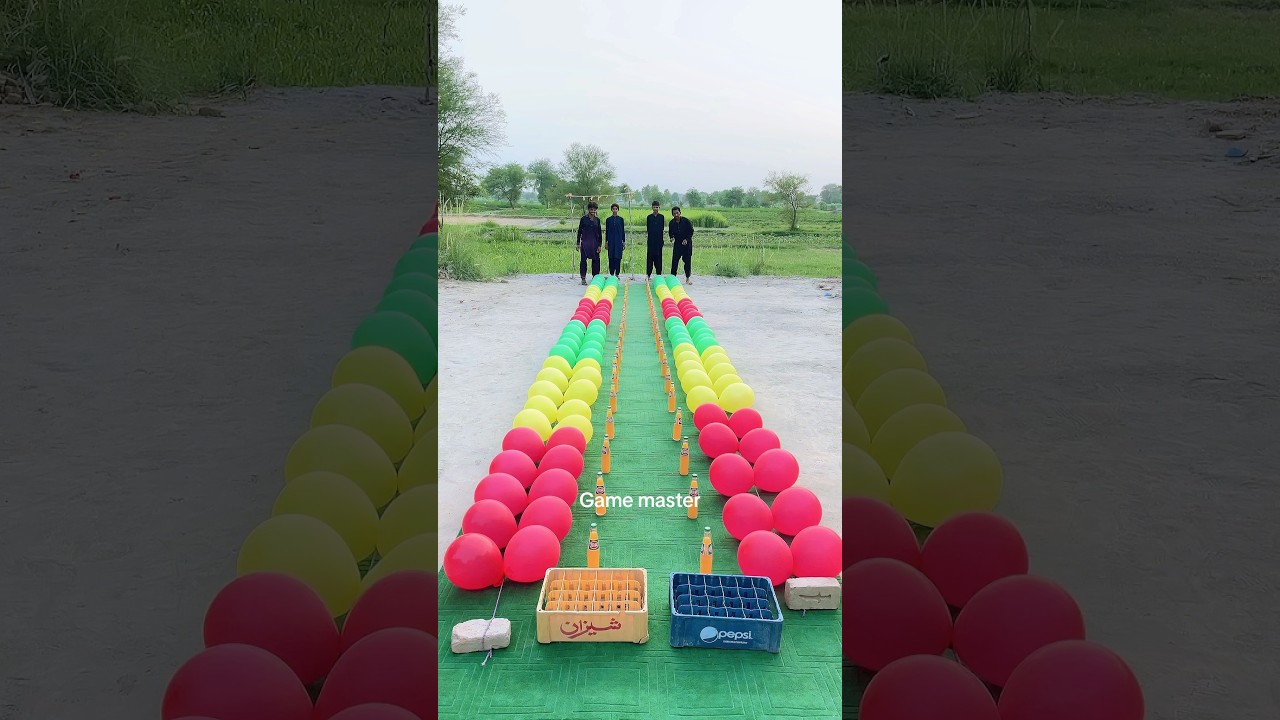 World amazing ballons game challenge 