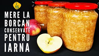 Cum conservam mere rase la borcan perfecte pentru placinte sau prajituri