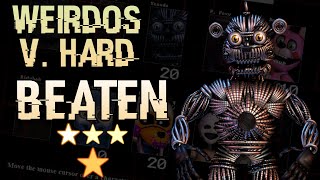 [Beaten] Five Nights At Freddy's: SL Custom Night Weirdos V. Hard