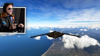 FLYING THE USA's NEWEST STEALTH BOMBER (B-21 Raider) - Microsoft Flight Simulator