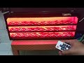 Rak Hotwheels atau diorama display akrilik isi 30 Lampu LED RGB dan remote wireless