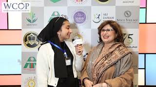 WCOP, World Congress of Overseas Pakistanis, 27-09-2022,  London. Rani Khan comments by Nida Suhail