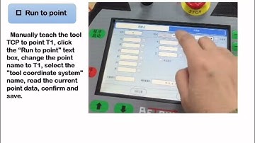 Manually Teach A Basic Program, Industrial robot programming teach video