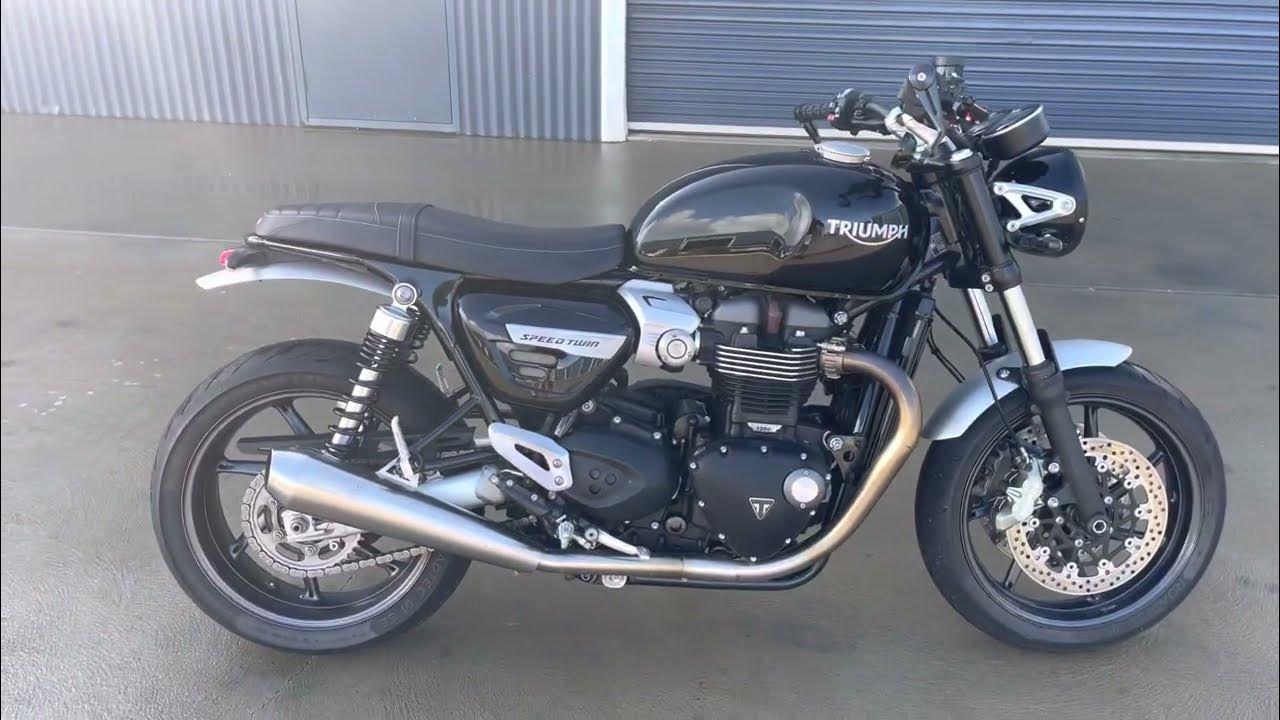 triumph speed twin vance and hines exhaust