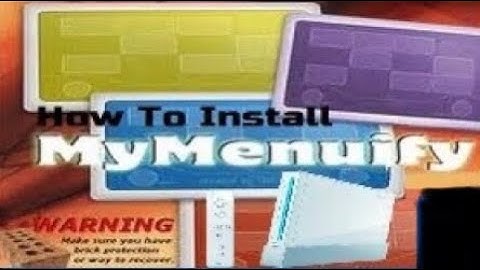 How To Get & Use MyMenuify On Wii (Download Themes!)