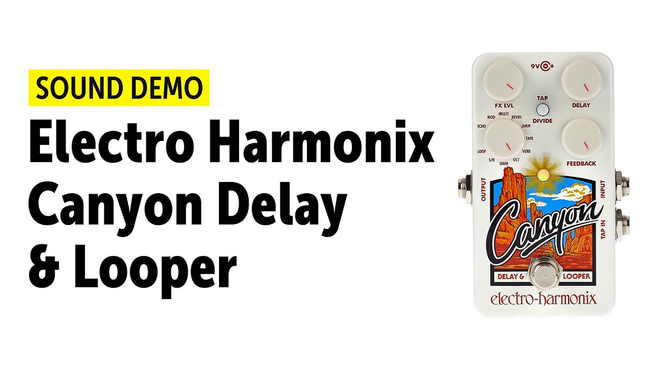 Electro-Harmonix Canyon Delay & Looper - Sound Demo (no talking