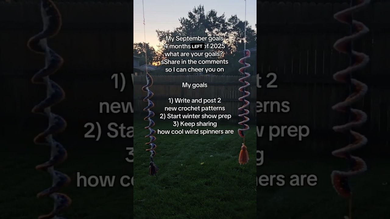 What are your September Goals? So I can cheer you on. 