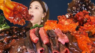 [Mukbang ASMR] 해산물 파티🌊개불+해삼+멍게! Sea Cucumber+Spoon Worm(Gaebul)+Sea Squirt Eatingshow Ssoyoung