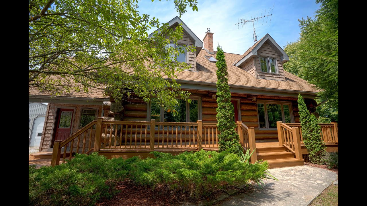 4321 Marthaville Rd Stunning Log Home YouTube