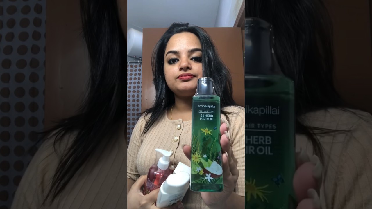 Ambika Pillai’s Hair care product First use review 
