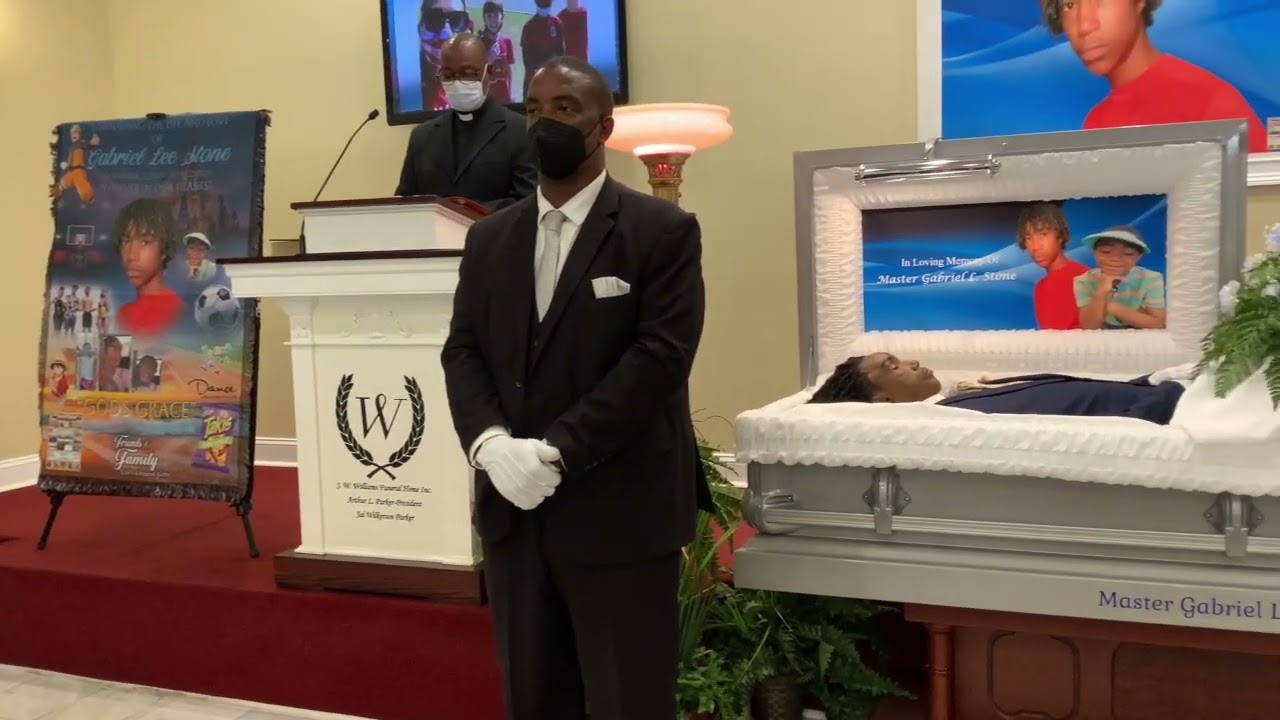 Funeral Service of Master Gabriel L. Stone