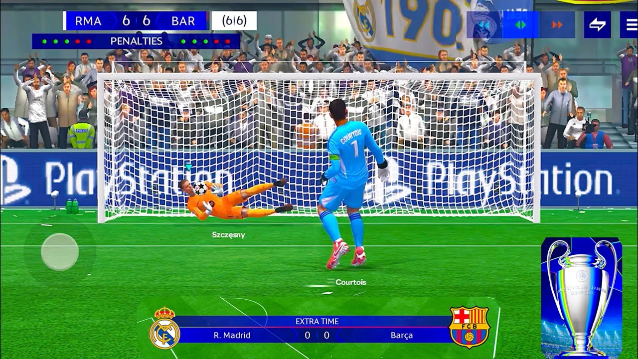 UEFA Champions League Final • Penalty Shootout • FC Barcelona Vs Real ...
