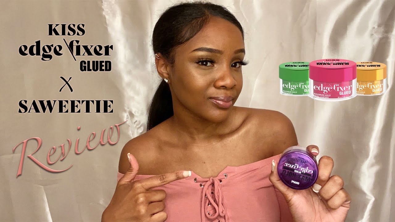 I FINALLY Tried Saweetie's New Edge Control And... Saweetie x KISS