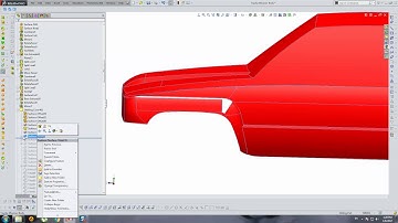 Advanced Shelling in SolidWorks - Car Body Tutorial