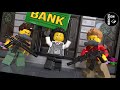 SWAT BOMB Crazy Bank Robbery Tow Truck Money Truck Heist TNT Cash Brothers ATM Heist Lego Police K9