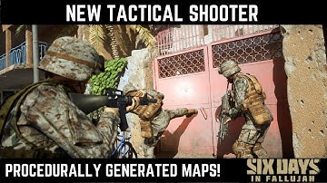 Tactical Shooter With Procedurally Generated Maps - 2023