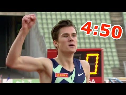 Jakob Ingebrigtsen 2,000m Record 4:50 Impossible Games [Full Race]