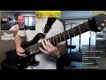 Archspire Guitar Techniques - Dean Lamb Livestream Stream Highlight