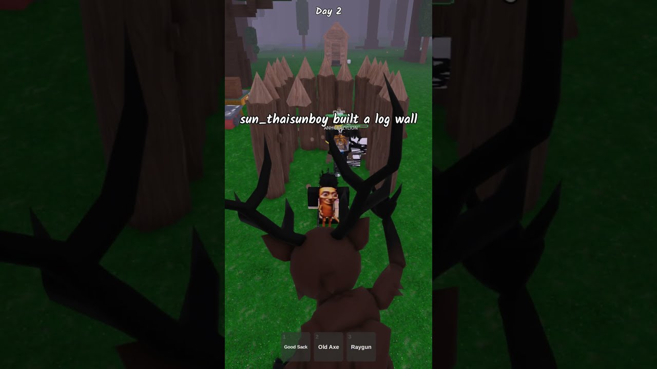 I Save My Friend But M Safe 99nightintheforest Roblox Thaisunboy