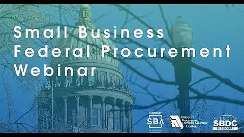 Small Business Federal Procurement Webinar