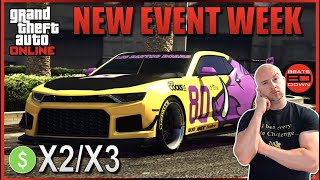 New Event Week in GTA Online | New Car, X2$/X3$
