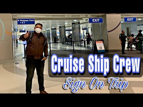 Flying Back to America | Carnival Cruise Ship Crew Sign on at Long Beach | my First Vlog