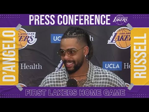 'Like I never left!' – D'Angelo Russell reacts to first Lakers home game in LA return | NBA on ESPN