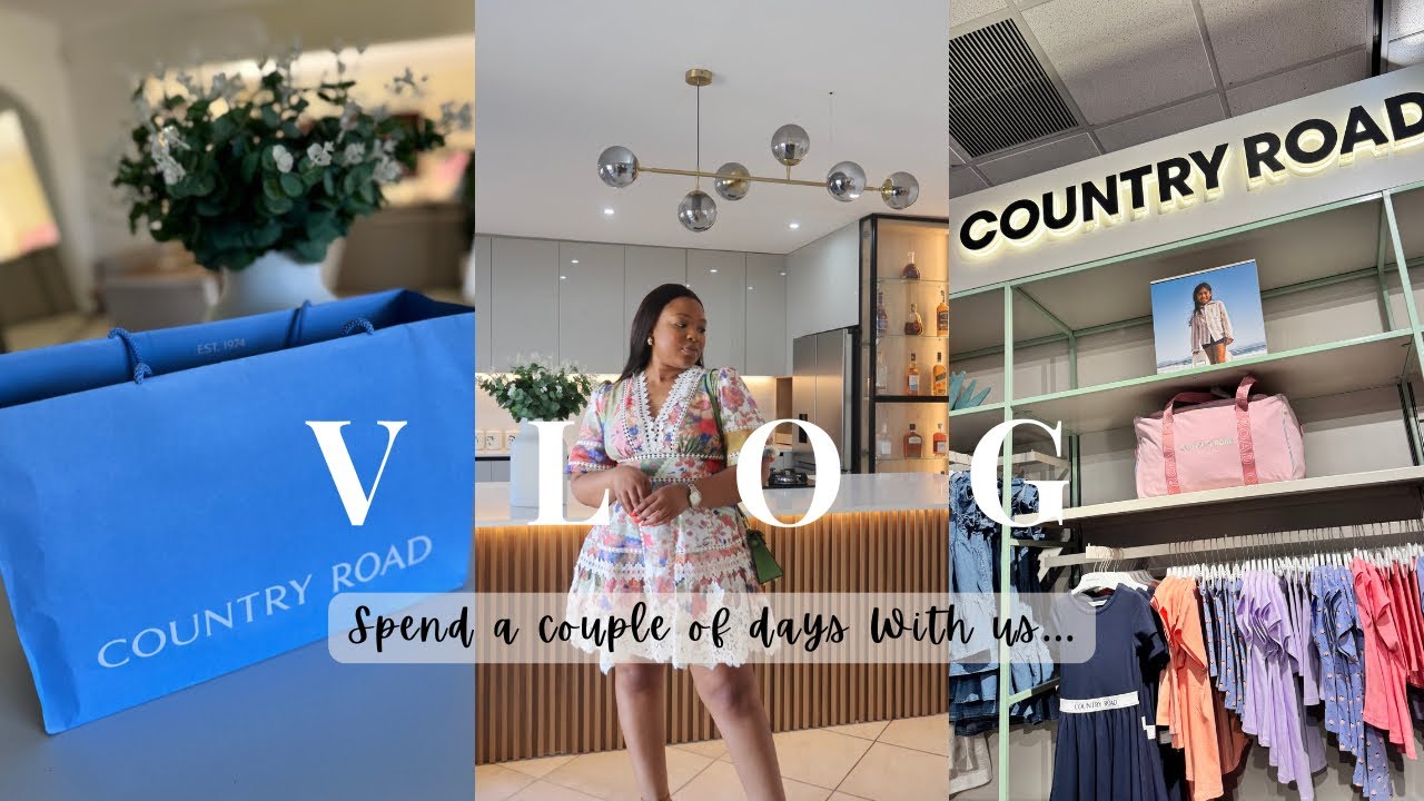 VLOG: Shein Haul| Chatty Vlog | Country Road kids Launch Event| Omi’s Concert| SA Youtuber