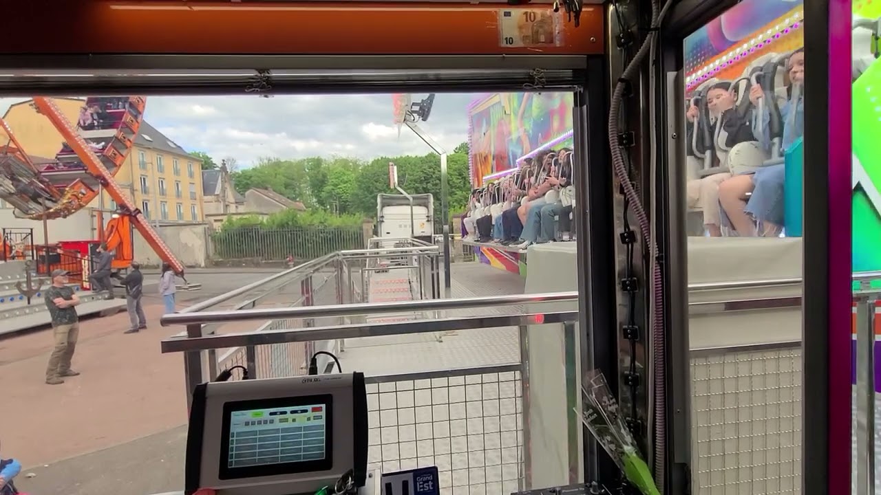 Remix Party Dir Alexandre vu de la caisse à la Foire de Pâques de Longwy 2025