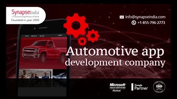 Automotive app development company - SynapseIndia