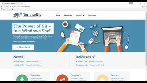 16   Tortoise Git client installation