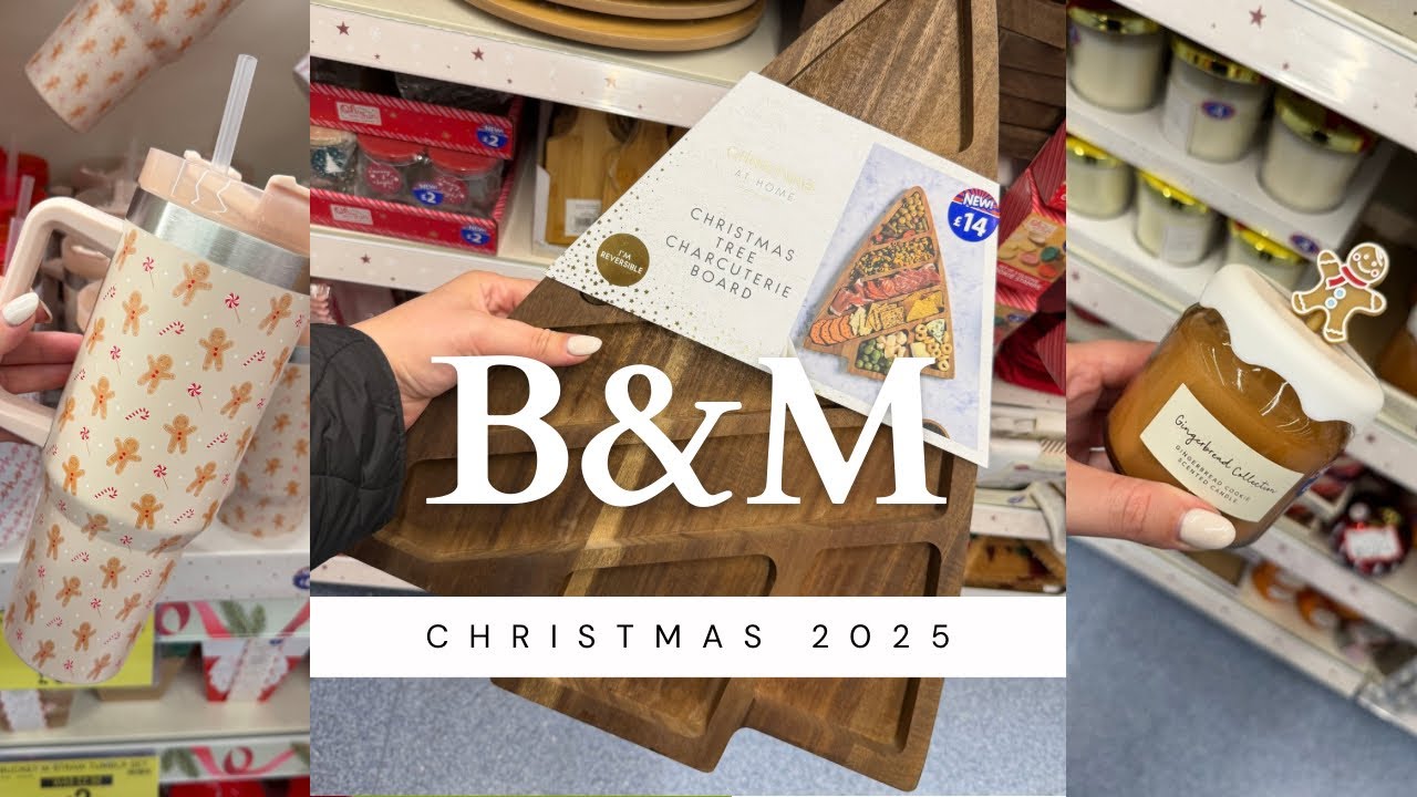 B&M CHRISTMAS 2025 | NEW IN | CHRISTMAS TREES, DECORATIONS AND MORE 🎄