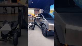 TESLA CYBERTRUCK - EXCLUSIVE Look outside #tesla #cybertruck #elonmusk #elon