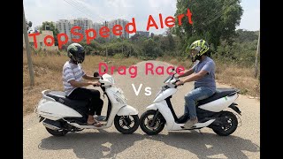 Ather 450 vs TVS Jupiter Drag Race | Acceleration, Top Speed, 0-40kmph, features | Smilextreme