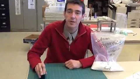 Instant Snow - Holiday Greetings from the Burlington Science Center