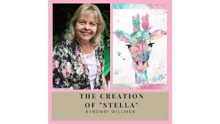 The Creation Of Stella By Bobbi Willmer @AcrylicPouring