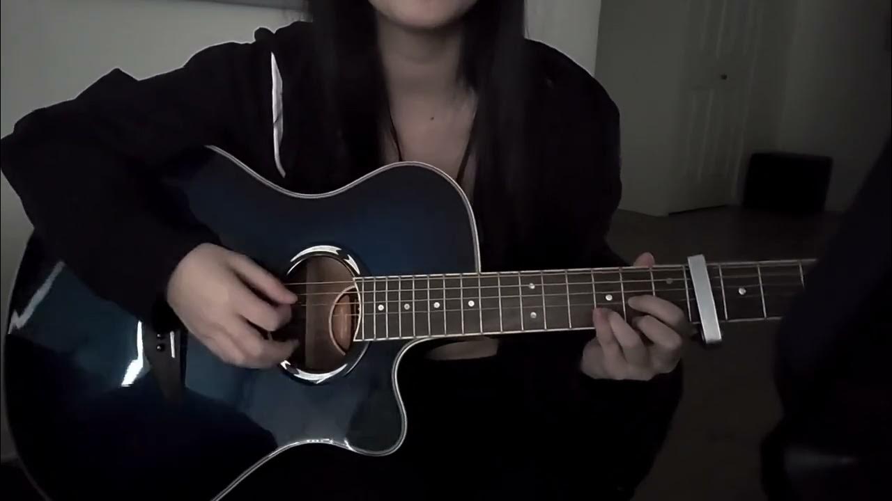 Lana del rey mariners apartment complex guitar cover YouTube