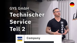 GYS GmbH (Germany) – Technischer Service bei GYS – Teil 2
Technischer Service bei GYS – Teil 2
In diesem Video erhalten Sie einen weiteren Einblick in den technischen Service von GYS. Erfahren Sie, wie unser Support-Team arbeitet, welche Tools und Prozesse zum Einsatz kommen und wie wir sicherstellen, dass unsere Kunden schnell und zuverlässig Unterstützung erhalten – ob bei Fragen zur Anwendung, Wartung oder Reparatur.
Abonnieren Sie unseren Kanal, damit Sie keine unserer Neuigkeiten verpassen!
Website : http://www.gys.fr
Facebook : https://www.facebook.com/Group.GYS/
Instagram : https://www.instagram.com/gys_france/
LinkedIn : https://fr.linkedin.com/company/gys GYS GmbH (Germany) – Technischer Service bei GYS – Teil 2