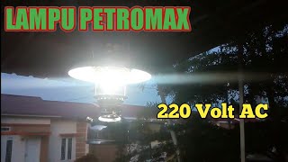 Lampu Petromak bahan bakar gas lpg unyuk penerangan sekaligus penghangat di tempat cemping